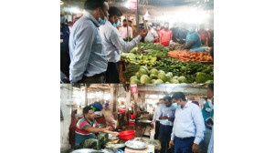 জেলা প্রশাসক গালিভ খানের বাজার মনিটরিং সতর্ক করলেন ব্যবসায়ীদের