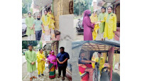 ডা.গোলাম রাব্বানীর জন্মদিনে দরিদ্র মানুষকে সহায়তা ও  প্রতিবন্ধী স্কুলে খাবার বিতরণ