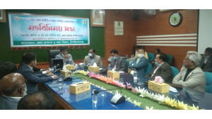 চাঁপাইনবাবগঞ্জে অবৈধ মজুত রেধে করণীয় ও বাজার মনিটরিং জোরদার বিষয়ক মতবিনিময়