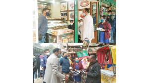 মাস্ক ব্যবহার নিশ্চিতে বিভিন্ন স্থানে জেলা প্রশাসনের অভিযান 