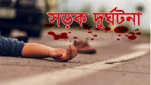 গোমস্তাপুরে সড়ক  দুর্ঘটনায় একজন নিহত 