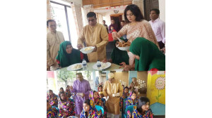 এতিম শিশু ও কারাগারে বন্দীদের সাথে ঈদের আনন্দ ভাগাভাগি করলেন একেএম গালিভ খান