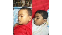 চাঁপাইনবাবগঞ্জে বাড়ির পেছনে ডোবায় পড়ে দুই শিশুর মৃত্যু