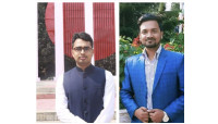 চাঁপাইনবাবগঞ্জ জেলা ছাত্রলীগের সভাপতি আনন্দ সম্পাদক আসিকুজ্জামান