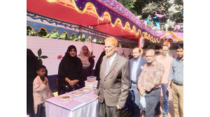 উৎসব মুখর পরিবেশে ইউনাইটেড স্ট্যান্ডার্ড স্কুলে পিঠা উৎসব