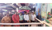 জেলা প্রশাসক ও পুলিশ সুপারের পূজা মন্ডপ পরিদর্শন