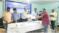 চাঁপাইনবাবগঞ্জে স্বাস্থ্য সাংবাদিকতা বিষয়ে প্রশিক্ষণ অনুষ্ঠিত