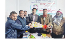 চাঁপাইনবাবগঞ্জ চেম্বারের পরিচালক হওয়ায় লুনাকে সংবর্ধনা