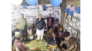 ৬নং ওয়ার্ডে নৌকা প্রতীকের নির্বাচনী অফিস উদ্বোধন 