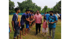 নামোশংকরবাটী উচ্চ বিদ্যালয়ে মিনি ফুটবল টুর্নামেন্ট ২০২১ শুরু 