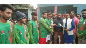 বঙ্গবন্ধু শেখ মুজিবুর রহমান স্মৃতি মিনি ফুটবল টুর্নামেন্ট শুরু