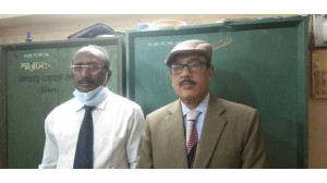 চাঁপাইনবাবগঞ্জে জাতীয়তাবাদী আইনজীবী ফোরামের সম্মেলন  - বিশু সভাপতি দোলন সম্পাদক