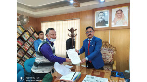 করোনায় বন্ধ  ৫ জোড়া ট্রেন পূণরায় চালুর দাবিতে জাসদের স্মারকলিপি