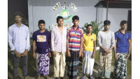 চাঁপাইনবাবগঞ্জে আটক ৭ জুয়াড়ি