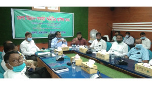 জেলা উন্নয়ন সমন্বয় কমিটির মাসিক সভা- নদী ভাঙ্গণরোধ, বঙ্গবন্ধুর মুর‌্যাল ও ইংলিশ মিডিয়াম স্কুল নির্মাণ বিষয়ে আলোচনা 