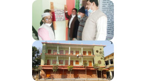 নয়নশুকা আর কে উচ্চ বিদ্যালয়ে মনজুর আহমেদ মেমোরিয়াল ভবনের উদ্বোধন 