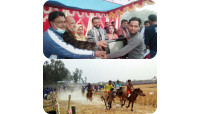 ঘুঘুডিমা এলাকায় ঐতিহ্যবাহী ঘোড় দৌড় প্রতিযোগিতা অনুষ্ঠিত