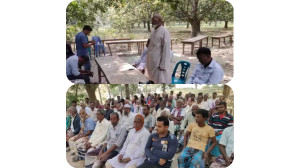 ৭ মার্চ উপলক্ষে ধাইনগর ইউনিয়নে চেয়ারম্যান পদে আওয়ামী লীগ হতে মনোনয়নসপ্রত্যাশী মতিউর রহমান মতি আলোচনা সভা