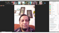   ভারতে অনুষ্ঠিত আন্তর্জাতিক ওয়েবিনারে  মূল বক্তা  ইবিএইউবি উপাচার্য প্রফেসর ড. এবিএম রাশেদুল হাসান 