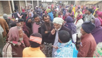 ধাইনগর ইউনিয়নে চেয়ারম্যান পদে মনোনয়ন প্রত্যাশী মতিউর রহমানের  উঠান বৈঠক