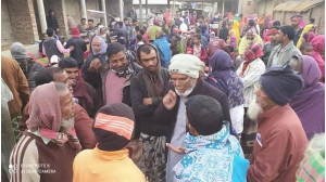 ধাইনগর ইউনিয়নে চেয়ারম্যান পদে মনোনয়ন প্রত্যাশী মতিউর রহমানের  উঠান বৈঠক