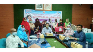 বঙ্গমাতা ফজিলাতুন্নেছার জন্মদিনে জেলা প্রশাসনের আর্থিক সহায়াতা ও সেলাই মেশিন প্রদান