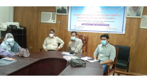 এইচআইভি এইডস প্রতিরোধে বিভিন্ন শ্রেণী পেশার মানুষদের নিয়ে সচেতনাতামূলক সভা