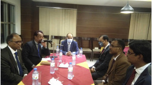 অগ্রণী ব্যাংকের ডিএমডির এরফান গ্রুপ পরিদর্শন ও মতবিনিময় 