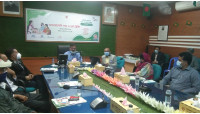 চাঁপাইনবাবগঞ্জে পরিবার কল্যাণ সেবা ও প্রচার সপ্তাহ উপলক্ষে অ্যাডভোকেসি সভা