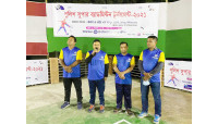 চাঁপাইনবাবগঞ্জে পুলিশ সুপার ব্যাডমিন্টন টুর্নামেন্টে শুভ উদ্বোধন