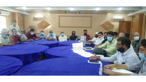 স্মার্ট প্রি-পেইড মিটার প্রতিস্থাপন বিষয়ে নাগরিক কমিটির মতবিনিময় নেসকো কর্মকর্তাদের সঙ্গে