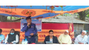 মাদক ইভটিজিং ও বাল্যবিয়ে প্রতিরোধে পুলিশকে সম্প্রীতি সমাবেশ