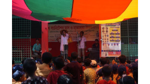 স্যানিটেশন মাস উপলক্ষে কারিতাসের হাত ধোয়া ও আলোচনা সভা অনুষ্ঠিত