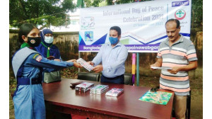 চাঁপাইনবাবগঞ্জে আন্তর্জাতিক শান্তি দিবস পালন করল শিক্ষার্থীরা 