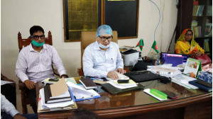 ভোলাহাট উপজেলা পরিষদের খসড়া বাজেট ঘোষণা