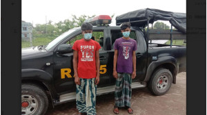 শিবগঞ্জের মুসলিমপুর থেকে ইয়াবাসহ ২জনকে গ্রেফতার