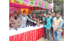 মিনি ক্রিকেট টুর্নামেন্ট এর ফাইনাল খেলা ও পুরস্কার বিতরণী অনুষ্ঠিত